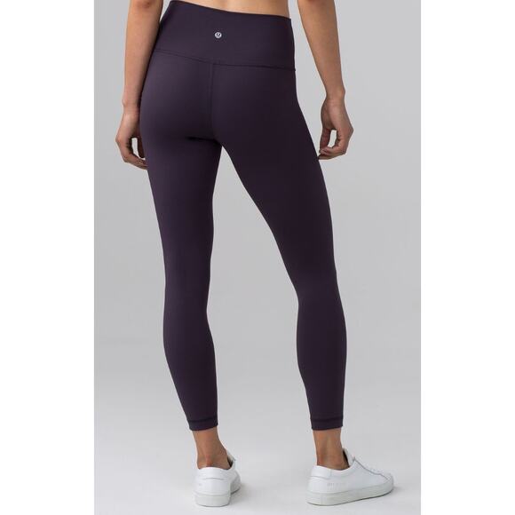 Lululemon Wunder Under Hi-Rise 7/8 Tight Leggings In Boysenberry Size 10 - Picture 5 of 5